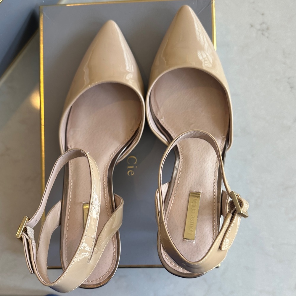 Chic Beige Women's Heels by Louise et Cie